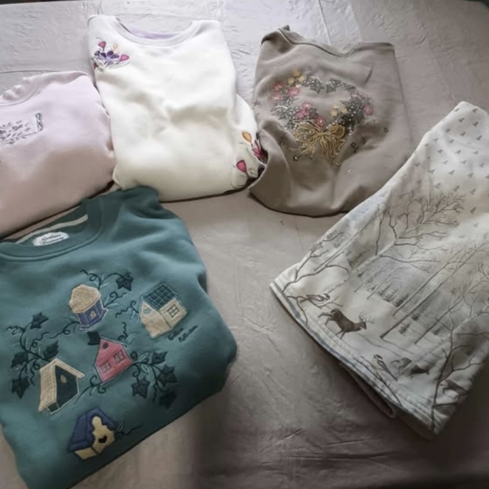 Collection Of Grandma Core Sweatshirts